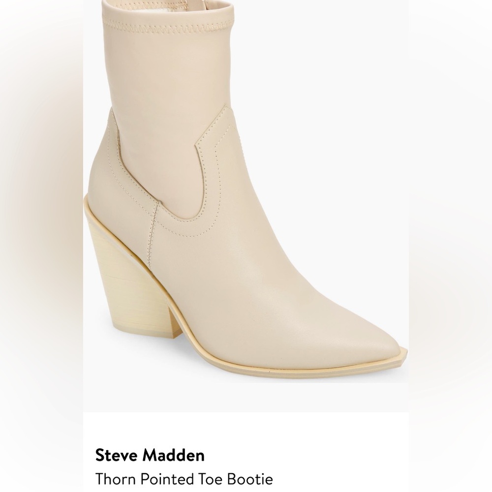 STEVE MADDEN Thorn Pointed Toe Bootie